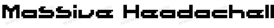 Massive HeadacheII字体转换